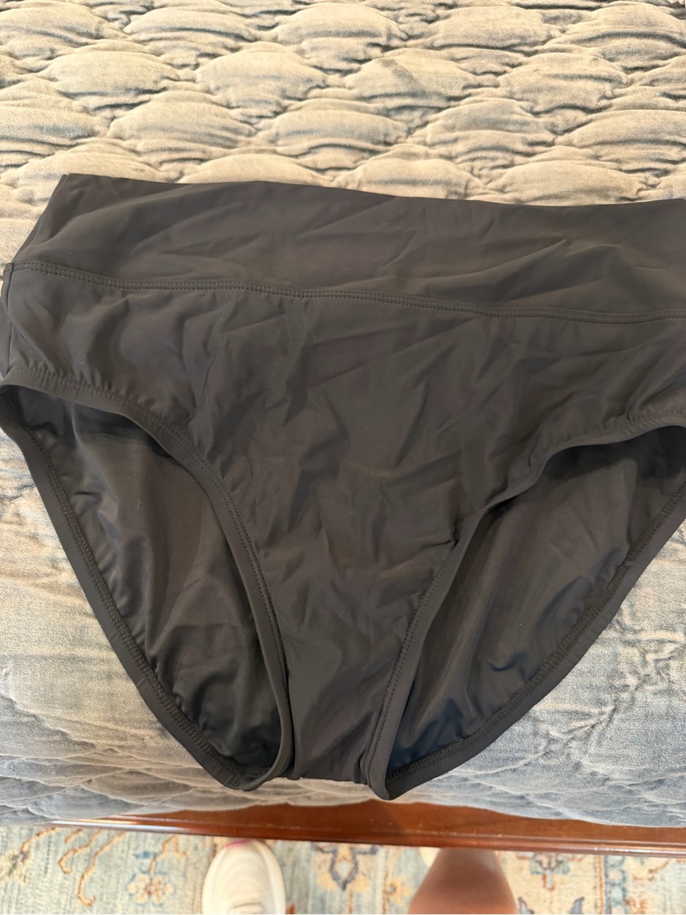 Talbots Black Bikini Swim Bottoms